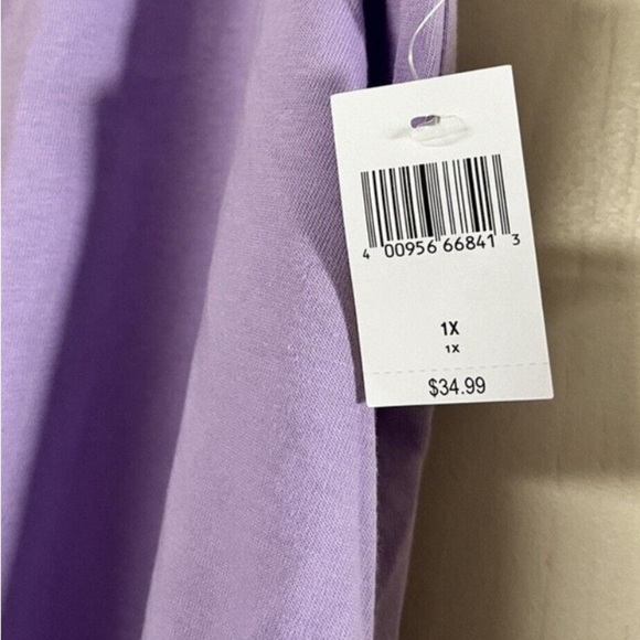 Walt Disney World Exclusive Mickey Mouse Purple Tank Top Women's Size 1XL NWT - Picture 4 of 6